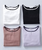 【ナチュラル ビューティー ベーシック/NATURAL BEAUTY BASIC】のメタルポイントバイカラーニット 人気、トレンドファッション・服の通販 founy(ファニー) ファッション Fashion レディースファッション Fashion for Women トップス・カットソー Cut & Sew Tops ニット Knit Tops & Sweaters ジャケット Jacket, Outerwear thumbnail ラベンダー×ネイビー|ID: prp329100004682930 ipo3291000000033819778