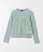 【ユナイテッドアローズ/UNITED ARROWS / KIDS】のチュールキャミ+プルオーバー ロングスリーブ / キッズ 140cm-160cm LT.BLUE|ID: prp329100004683009 ipo3291000000033884636