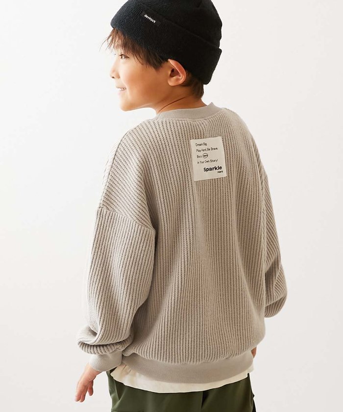 【デビロック/devirock / KIDS】ののびーるストレッチワッフル BIGシルエット トレーナー トレーナー トップス 25AW インテリア・キッズ・メンズ・レディースファッション・服の通販 founy(ファニー) https://founy.com/ ファッション Fashion キッズファッション Fashion for Kids トップス・カットソー Cut & Sew Tops インナー Innerwear ストレッチ Stretch, Stretchy Fabric トレンド Trend, Trending Now トレーナー Sweatshirt, Trainer ワッフル Waffle, Waffle Knit おすすめ Recommended / Our Picks 2025年 2025 2025-2026秋冬・A/W Autumn/Winter 2025–26 AW25–26 |ID: prp329100004683014 ipo3291000000034522892