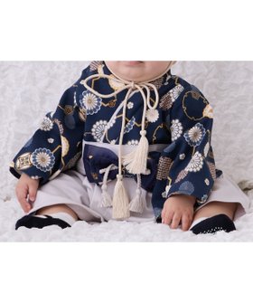 【ナルミヤ オンライン/NARUMIYA ONELINE / KIDS】のBOYS袴カバーオール 人気、トレンドファッション・服の通販 founy(ファニー) ファッション Fashion キッズファッション Fashion for Kids フロント Front, Front Design ポケット Pocket, Pocket Detail |ID:prp329100004683030