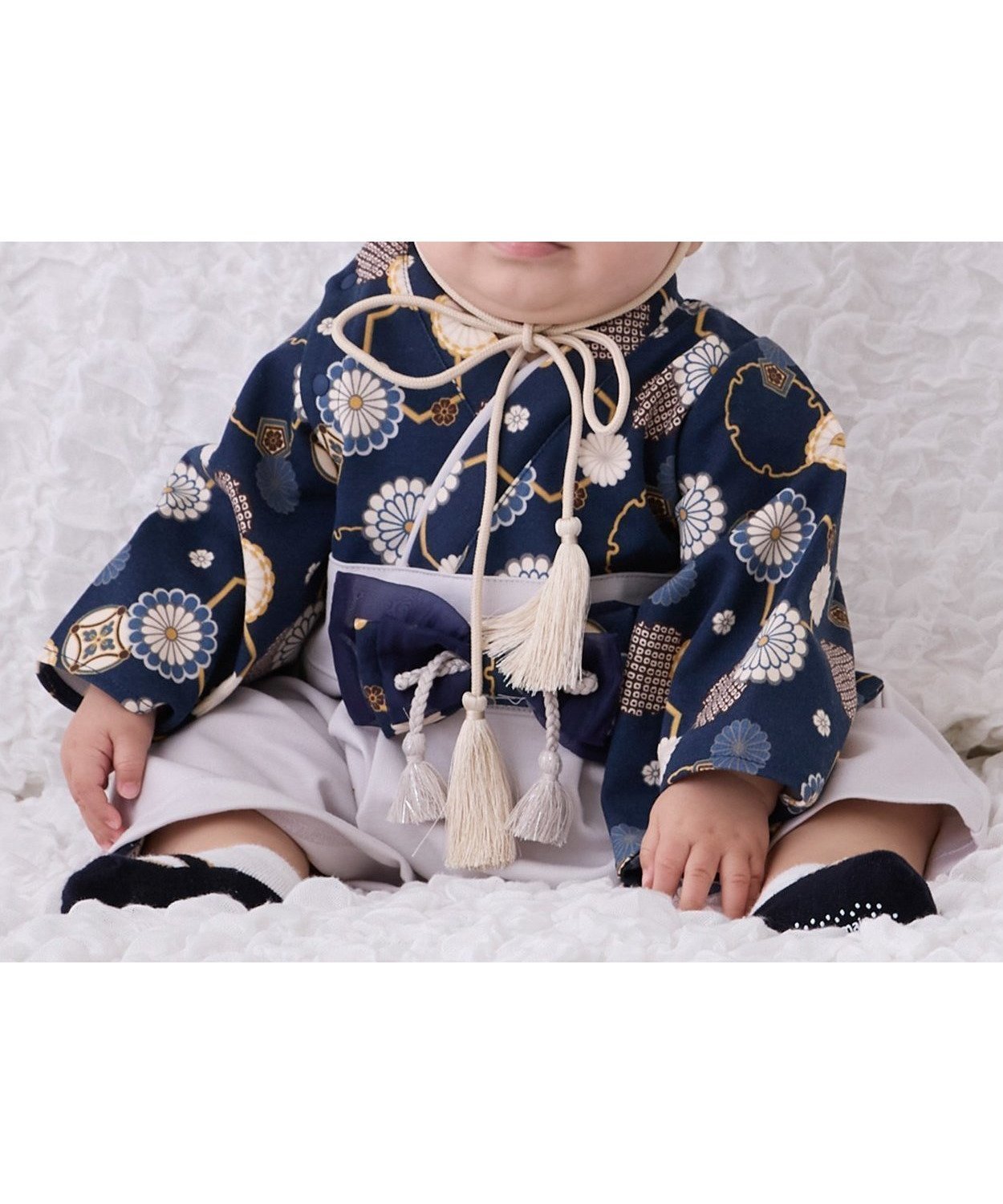 【ナルミヤ オンライン/NARUMIYA ONELINE / KIDS】のBOYS袴カバーオール インテリア・キッズ・メンズ・レディースファッション・服の通販 founy(ファニー) 　ファッション　Fashion　キッズファッション　Fashion for Kids　フロント　Front, Front Design　ポケット　Pocket, Pocket Detail　紺|ID: prp329100004683030 ipo3291000000033820379