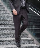 【エディフィス/EDIFICE / MEN】のSUPER 120 s ウールサキソニー テーパードパンツ【セットアップ着用可能】 人気、トレンドファッション・服の通販 founy(ファニー) ファッション Fashion メンズファッション Fashion for Men ボトムス Bottoms セットアップ Set-Up, Coordinated Outfit thumbnail ブラウン|ID: prp329100004683055 ipo3291000000033885842