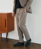 【エディフィス/EDIFICE / MEN】のSUPER 120 s ウールサキソニー テーパードパンツ【セットアップ着用可能】 人気、トレンドファッション・服の通販 founy(ファニー) ファッション Fashion メンズファッション Fashion for Men ボトムス Bottoms セットアップ Set-Up, Coordinated Outfit thumbnail ベージュ A|ID: prp329100004683055 ipo3291000000033885843