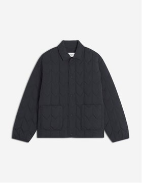 【メゾン キツネ/MAISON KITSUNE / MEN】のMaison Kitsune/QUILTED BLOUSON 人気、トレンドファッション・服の通販 founy(ファニー) ファッション Fashion メンズファッション Fashion for Men 冬 Winter / This Winter キルティング Quilted, Quilting シリコン Silicone, Silicone Material パッチ Patch, Appliqué フレンチ French, French Style フロント Front, Front Design ブルゾン Blouson, Bomber Jacket ポケット Pocket, Pocket Detail エレガント 上品 Elegant A/W・秋冬 Autumn/Winter |ID:prp329100004683058