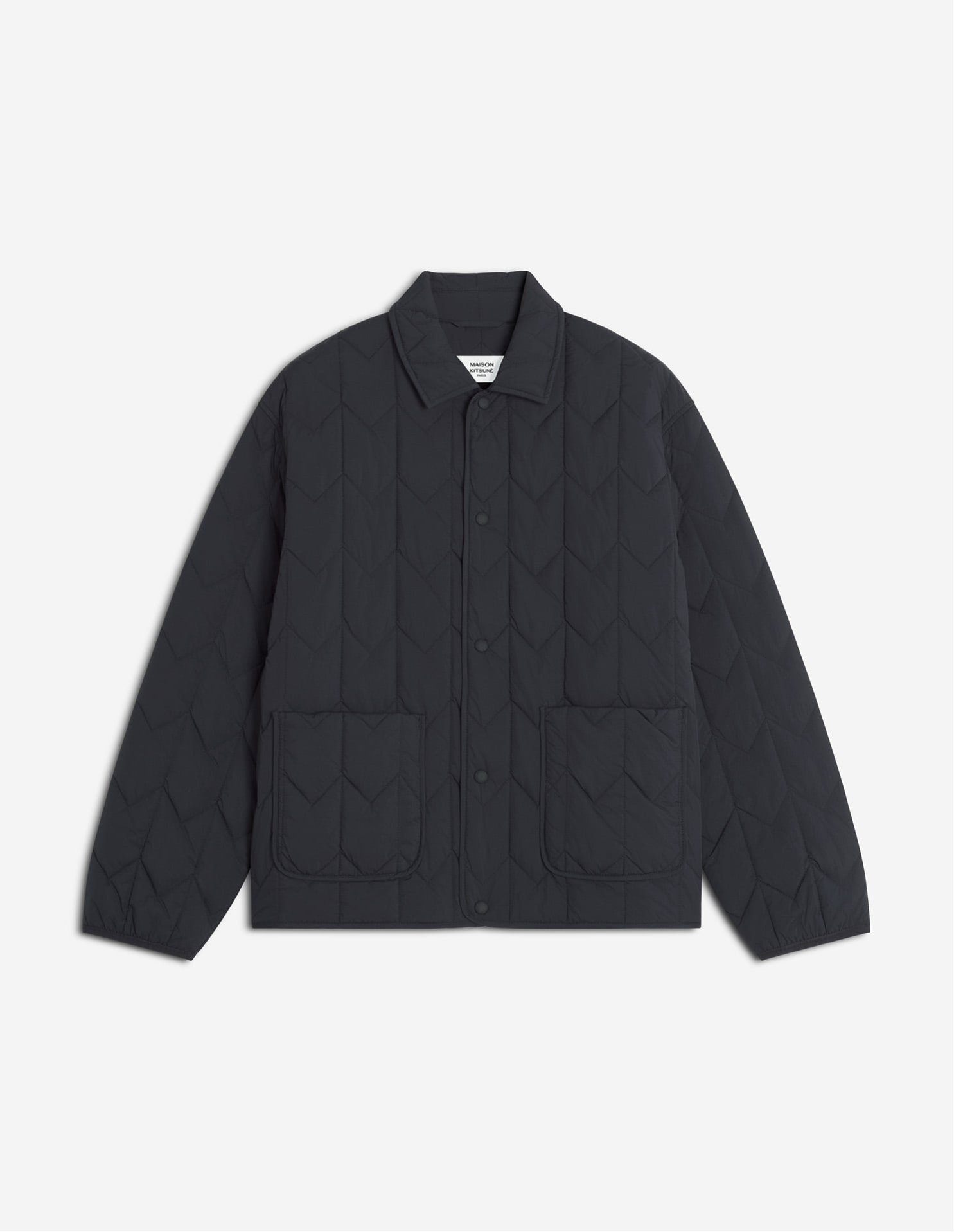 【メゾン キツネ/MAISON KITSUNE / MEN】のMaison Kitsune/QUILTED BLOUSON 人気、トレンドファッション・服の通販 founy(ファニー) 　ファッション　Fashion　メンズファッション　Fashion for Men　冬　Winter / This Winter　キルティング　Quilted, Quilting　シリコン　Silicone, Silicone Material　パッチ　Patch, Appliqué　フレンチ　French, French Style　フロント　Front, Front Design　ブルゾン　Blouson, Bomber Jacket　ポケット　Pocket, Pocket Detail　エレガント 上品　Elegant　A/W・秋冬　Autumn/Winter　 other-1|ID: prp329100004683058 ipo3291000000034089044