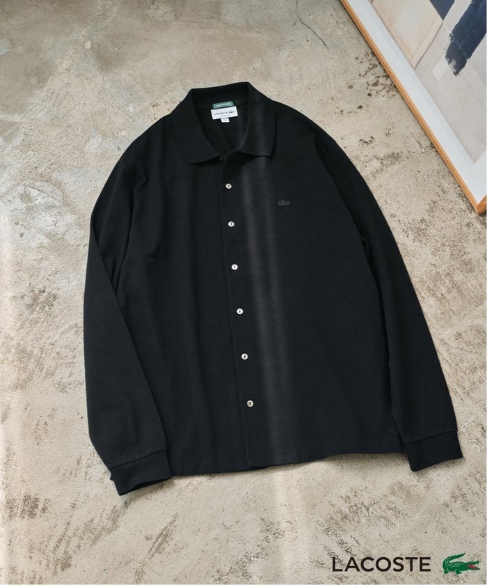 【エディフィス/EDIFICE / MEN】のLACOSTE(ラコステ) 別注 フルオープン ロングスリーブポロシャツ インテリア・キッズ・メンズ・レディースファッション・服の通販 founy(ファニー) https://founy.com/ ファッション Fashion メンズファッション Fashion for Men インナー Innerwear ストレッチ Stretch, Stretchy Fabric バランス Balance, Style Balance ヴィンテージ Vintage Style エレガント 上品 Elegant 人気 Popular, Best Seller 別注 Limited Edition, Custom Order 定番 Standard, Basic Item 羽織 Haori, Light Jacket 長袖 Long Sleeve, Full Sleeve 鹿の子 Piqué, Kanoko Fabric |ID: prp329100004683059 ipo3291000000033851560