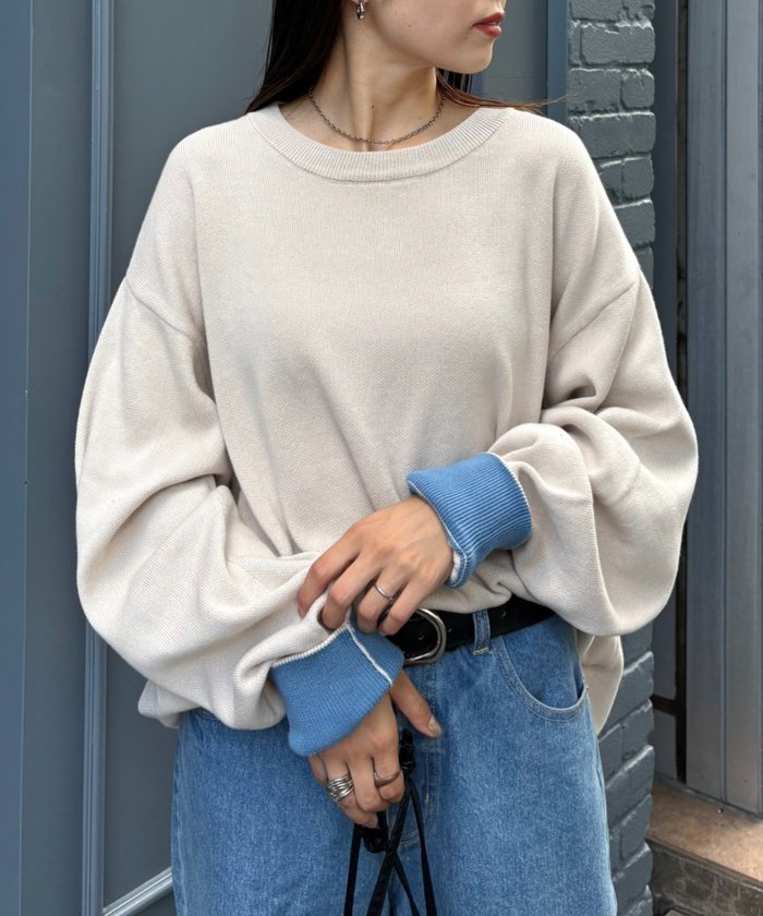 【チャオパニックティピー/CIAOPANIC TYPY】の【洗えるニット】ユニセックスビックシルエットロンTeeライクニット インテリア・キッズ・メンズ・レディースファッション・服の通販 founy(ファニー) https://founy.com/ ファッション Fashion レディースファッション Fashion for Women トップス・カットソー Cut & Sew Tops ニット Knit Tops & Sweaters ロングTシャツ・Tシャツ Longline T-Shirts & Tees インナー Innerwear 洗える Machine Washable ショーツ Shorts, Short Pants スラックス Slacks, Dress Pants ダウン Down, Puffer デニム Denim, Jeans Material トレンド Trend, Trending Now ブルゾン Blouson, Bomber Jacket 無地 Plain, Solid Color ロング Long, Long-Length 冬 Winter / This Winter おすすめ Recommended / Our Picks |ID: prp329100004683169 ipo3291000000033821021