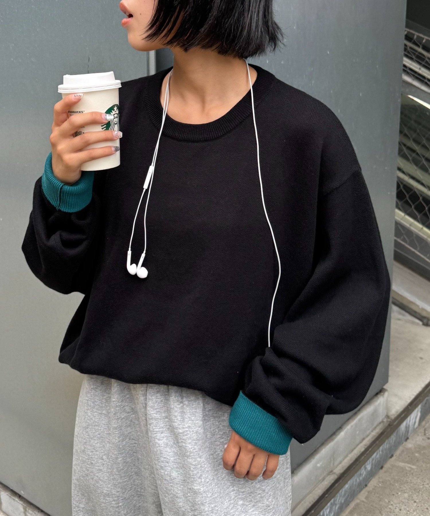 【チャオパニックティピー/CIAOPANIC TYPY】の【洗えるニット】ユニセックスビックシルエットロンTeeライクニット インテリア・キッズ・メンズ・レディースファッション・服の通販 founy(ファニー) 　ファッション　Fashion　レディースファッション　Fashion for Women　トップス・カットソー　Cut & Sew Tops　ニット　Knit Tops & Sweaters　ロングTシャツ・Tシャツ　Longline T-Shirts & Tees　インナー　Innerwear　洗える　Machine Washable　ショーツ　Shorts, Short Pants　スラックス　Slacks, Dress Pants　ダウン　Down, Puffer　デニム　Denim, Jeans Material　トレンド　Trend, Trending Now　ブルゾン　Blouson, Bomber Jacket　無地　Plain, Solid Color　ロング　Long, Long-Length　冬　Winter / This Winter　おすすめ　Recommended / Our Picks　ブラックその他1|ID: prp329100004683169 ipo3291000000033821034