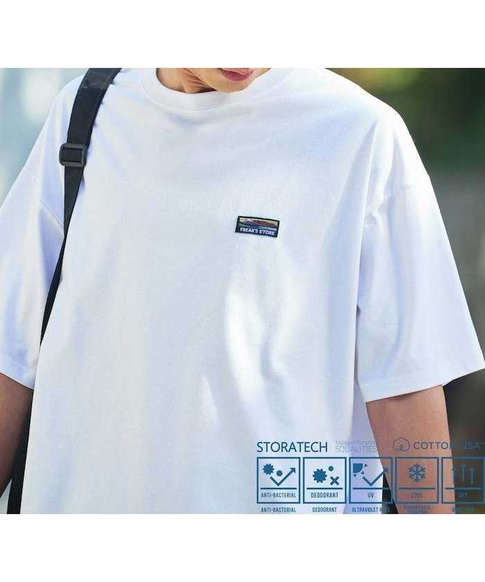 【フリークスストア/FREAK'S STORE】のSTORATECH/ストラテック ビッグシルエット ワンポイントロゴ クルーネック Tシャツ 【限定展開】 25SS インテリア・キッズ・メンズ・レディースファッション・服の通販 founy(ファニー) https://founy.com/ ファッション Fashion メンズファッション Fashion for Men インナー Innerwear カーゴパンツ Cargo Pants, Utility Pants 吸水 Absorbent, Quick-Dry 抗菌 Antibacterial, Bacteria-Resistant デニム Denim, Jeans Material 人気 Popular, Best Seller ビッグ Big, Oversized ワンポイント One Point, Statement Accent S/S・春夏 SS, Spring/Summer, Warm Season おすすめ Recommended / Our Picks 夏 Summer 2025年 2025 2025春夏・S/S Spring/Summer 2025 SS25 |ID: prp329100004683183 ipo3291000000033851885