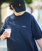 【フリークスストア/FREAK'S STORE】のSTORATECH/ストラテック ビッグシルエット ワンポイントロゴ クルーネック Tシャツ 【限定展開】 25SS ネイビー|ID: prp329100004683183 ipo3291000000033851895