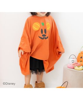 【チルツー/chil2 / KIDS】のディズニー ハロウィンドルマンTシャツ 人気、トレンドファッション・服の通販 founy(ファニー) ファッション Fashion キッズファッション Fashion for Kids ビッグ Big, Oversized ポンチョ Poncho, Cape Style |ID:prp329100004683536