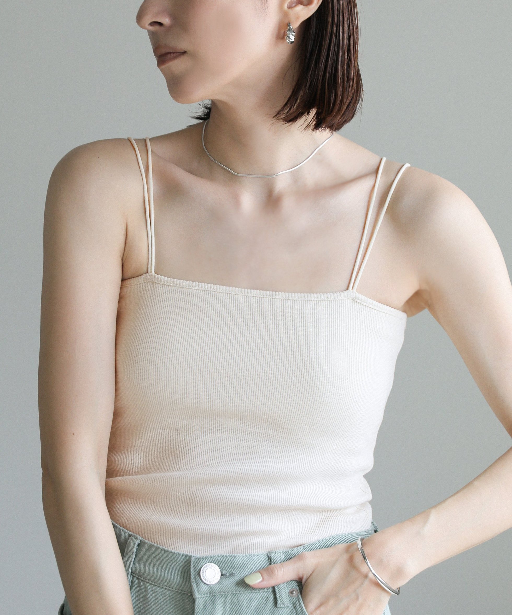 【セレクトモカ/SELECT MOCA】のダブルストラップカップ付きキャミソール インテリア・キッズ・メンズ・レディースファッション・服の通販 founy(ファニー) 　ファッション　Fashion　レディースファッション　Fashion for Women　トップス・カットソー　Cut & Sew Tops　キャミソール&ノースリーブ　Camisoles & Sleeveless Tops　おすすめ　Recommended / Our Picks　アンダー　Underwear Essentials　キャミ　Camisole, Cami Top　キャミソール　Camisole, Spaghetti Strap Top　トレンド　Trend, Trending Now　ベーシック　Basic, Essential　ラップ　Wrap, Wrap Design　今季　This Season, Current Season　アイボリー-01|ID: prp329100004683574 ipo3291000000033823738