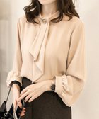 【アミュレット/Amulet】の【Amulet】ボウタイブラウス 人気、トレンドファッション・服の通販 founy(ファニー) ファッション Fashion レディースファッション Fashion for Women トップス・カットソー Cut & Sew Tops シャツ・ブラウス・オフィスカジュアル Elegant Blouses & Button-Ups フェミニン Feminine, Girly フォーマル Formal, Dressy エレガント 上品 Elegant thumbnail ベージュ|ID: prp329100004683577 ipo3291000000034721844