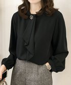 【アミュレット/Amulet】の【Amulet】ボウタイブラウス 人気、トレンドファッション・服の通販 founy(ファニー) ファッション Fashion レディースファッション Fashion for Women トップス・カットソー Cut & Sew Tops シャツ・ブラウス・オフィスカジュアル Elegant Blouses & Button-Ups フェミニン Feminine, Girly フォーマル Formal, Dressy エレガント 上品 Elegant thumbnail ブラック|ID: prp329100004683577 ipo3291000000034721857