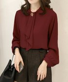 【アミュレット/Amulet】の【Amulet】ボウタイブラウス 人気、トレンドファッション・服の通販 founy(ファニー) ファッション Fashion レディースファッション Fashion for Women トップス・カットソー Cut & Sew Tops シャツ・ブラウス・オフィスカジュアル Elegant Blouses & Button-Ups フェミニン Feminine, Girly フォーマル Formal, Dressy エレガント 上品 Elegant thumbnail ボルドー|ID: prp329100004683577 ipo3291000000034721861