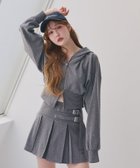 【ナイスクラップ/NICE CLAUP】のビジューパーカー 人気、トレンドファッション・服の通販 founy(ファニー) ファッション Fashion レディースファッション Fashion for Women トップス・カットソー Cut & Sew Tops レディースパーカー・カジュアルフーディー Casual Hoodies & Sweatshirts 2025年 2025 2025-2026秋冬・A/W Autumn/Winter 2025–26 AW25–26 おすすめ Recommended / Our Picks コンパクト Compact, Small Size ショート Short, Short Length シンプル Simple, Minimal スニーカー Sneakers, Trainers トレンド Trend, Trending Now パーカー Hoodie, Parka ビジュー Bijou, Jewel-like Accent フェミニン Feminine, Girly thumbnail チャコールグレー|ID: prp329100004683583 ipo3291000000033823819