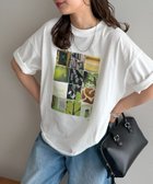 【ディスコート/Discoat】の【WEB限定/新色追加!】カラーフォトフロントプリントビッグ半袖Tシャツ 人気、トレンドファッション・服の通販 founy(ファニー) ファッション Fashion レディースファッション Fashion for Women トップス・カットソー Cut & Sew Tops シャツ・ブラウス・オフィスカジュアル Elegant Blouses & Button-Ups ロングTシャツ・Tシャツ Longline T-Shirts & Tees カットソー Cut and Sewn Top トレンド Trend, Trending Now プリント Print, Printed Pattern リラックス Relax, Relaxed Fit ルーズ Loose, Oversized 半袖 Short Sleeve, Half Sleeve thumbnail ホワイトその他2|ID: prp329100004683599 ipo3291000000033823904