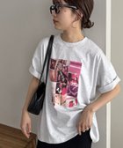 【ディスコート/Discoat】の【WEB限定/新色追加!】カラーフォトフロントプリントビッグ半袖Tシャツ 人気、トレンドファッション・服の通販 founy(ファニー) ファッション Fashion レディースファッション Fashion for Women トップス・カットソー Cut & Sew Tops シャツ・ブラウス・オフィスカジュアル Elegant Blouses & Button-Ups ロングTシャツ・Tシャツ Longline T-Shirts & Tees カットソー Cut and Sewn Top トレンド Trend, Trending Now プリント Print, Printed Pattern リラックス Relax, Relaxed Fit ルーズ Loose, Oversized 半袖 Short Sleeve, Half Sleeve thumbnail アイボリー|ID: prp329100004683599 ipo3291000000033823906