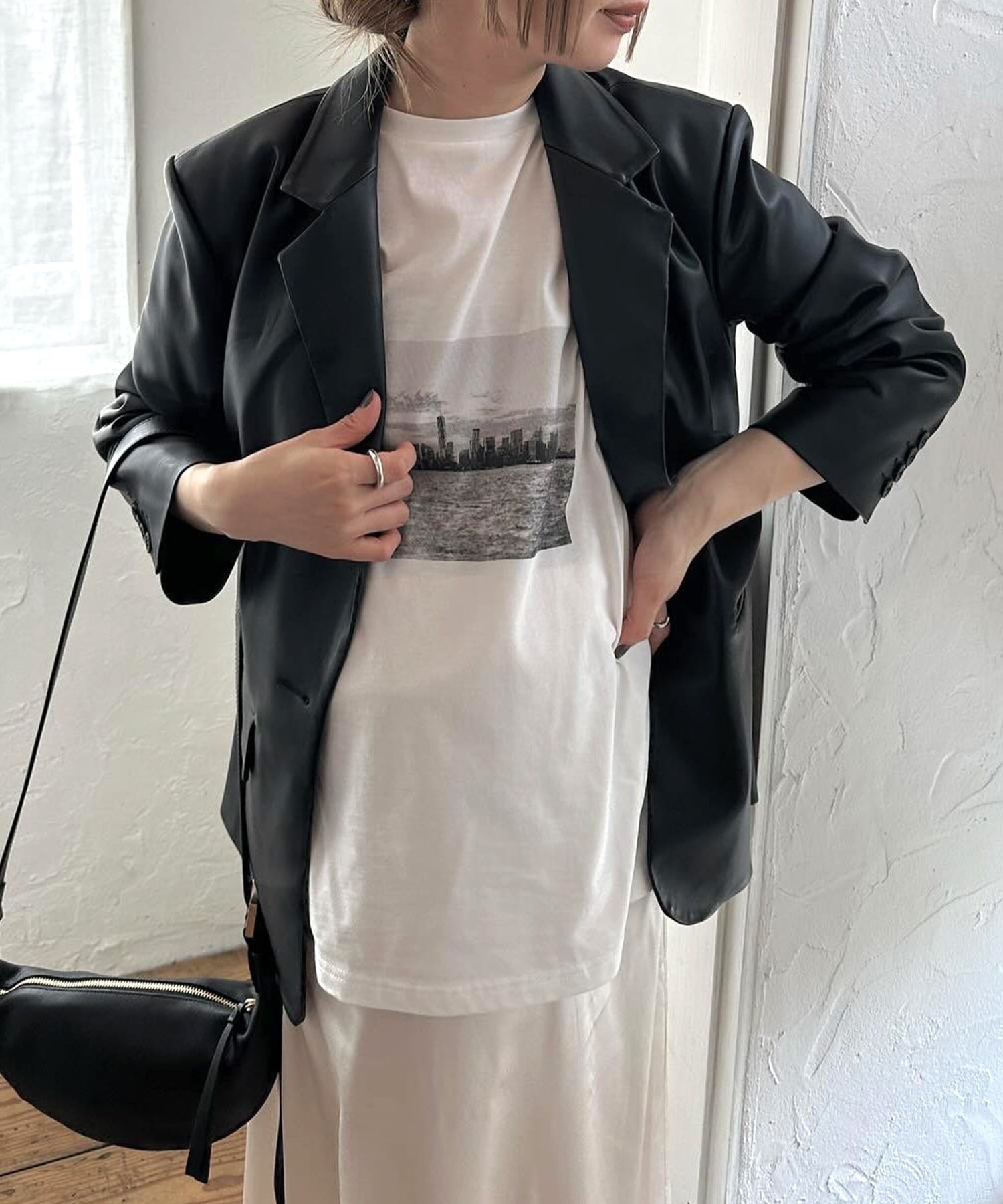 【セレクトモカ/SELECT MOCA】のアソートプリントオーバーサイズTシャツ インテリア・キッズ・メンズ・レディースファッション・服の通販 founy(ファニー) 　ファッション　Fashion　レディースファッション　Fashion for Women　トップス・カットソー　Cut & Sew Tops　シャツ・ブラウス・オフィスカジュアル　Elegant Blouses & Button-Ups　ロングTシャツ・Tシャツ　Longline T-Shirts & Tees　インナー　Innerwear　コンパクト　Compact, Small Size　シンプル　Simple, Minimal　ジャケット　Jacket, Outerwear　スラックス　Slacks, Dress Pants　ワーク　Workwear, Utility Style　おすすめ　Recommended / Our Picks　ホワイト系その他2-02|ID: prp329100004683619 ipo3291000000034009183
