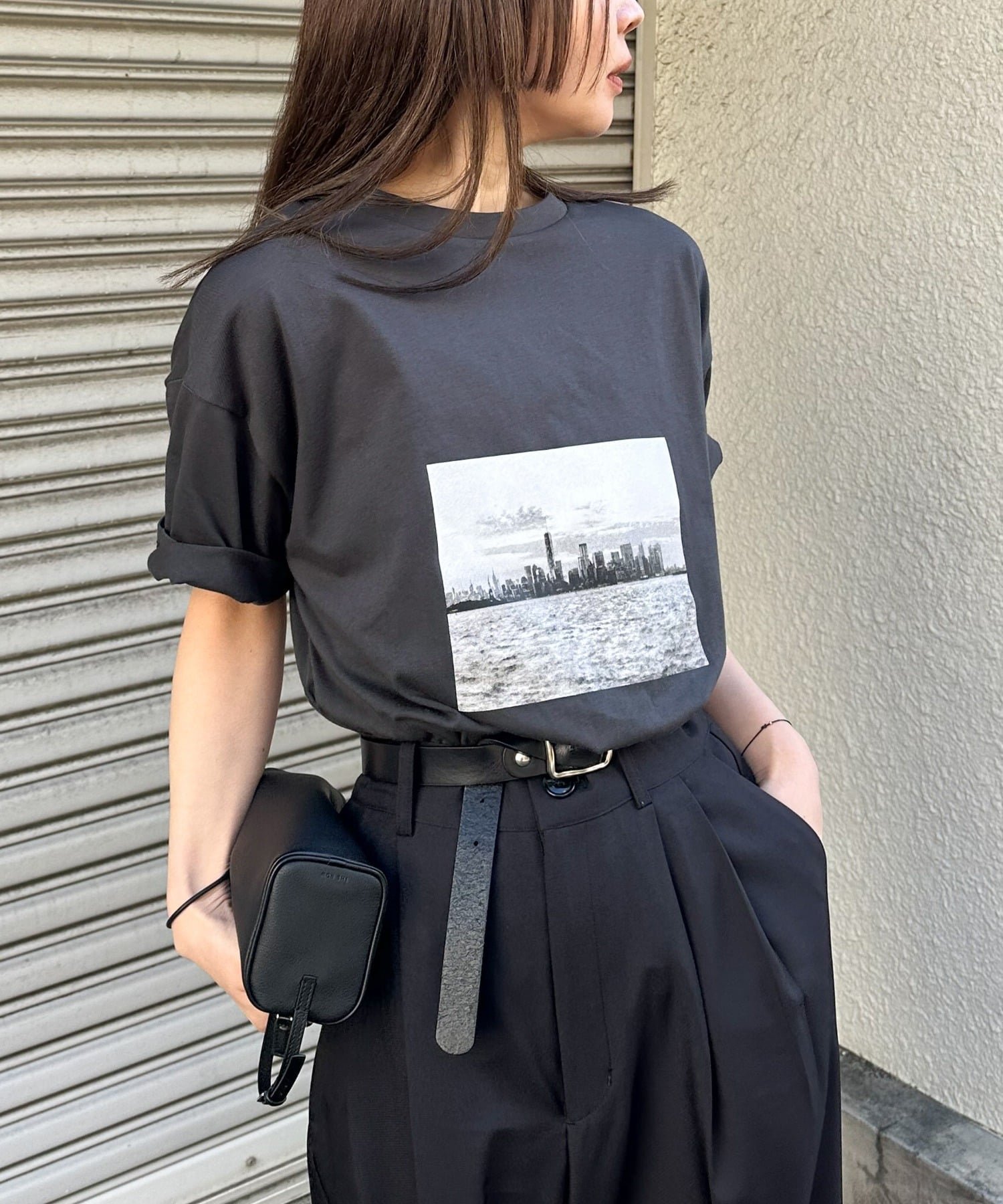 【セレクトモカ/SELECT MOCA】のアソートプリントオーバーサイズTシャツ インテリア・キッズ・メンズ・レディースファッション・服の通販 founy(ファニー) 　ファッション　Fashion　レディースファッション　Fashion for Women　トップス・カットソー　Cut & Sew Tops　シャツ・ブラウス・オフィスカジュアル　Elegant Blouses & Button-Ups　ロングTシャツ・Tシャツ　Longline T-Shirts & Tees　インナー　Innerwear　コンパクト　Compact, Small Size　シンプル　Simple, Minimal　ジャケット　Jacket, Outerwear　スラックス　Slacks, Dress Pants　ワーク　Workwear, Utility Style　おすすめ　Recommended / Our Picks　グレー系その他2-12|ID: prp329100004683619 ipo3291000000034009195