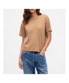 【ギャップ/GAP】のスーピマ リラックスTシャツ KOLA_NUT|ID: prp329100004683636 ipo3291000000033824097