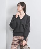 【ユナイテッドアローズ/UNITED ARROWS】のソフトスムース Vネック ニット DK.GRAY|ID: prp329100004683654 ipo3291000000033824209