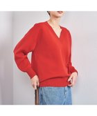 【ユナイテッドアローズ/UNITED ARROWS】のソフトスムース Vネック ニット RED|ID: prp329100004683654 ipo3291000000033824211