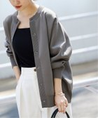 【ジャーナルスタンダード/JOURNAL STANDARD】の《WEB限定追加》ウォッシャブルバナナスリーブカーディガン 人気、トレンドファッション・服の通販 founy(ファニー) ファッション Fashion レディースファッション Fashion for Women トップス・カットソー Cut & Sew Tops カーディガン・羽織り Layered Style Cardigans 2025年 2025 2025春夏・S/S Spring/Summer 2025 SS25 thumbnail グレー|ID: prp329100004683663 ipo3291000000033904335
