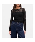 【ギャップ/GAP】のレース シアートップス BLACK|ID: prp329100004683668 ipo3291000000033824293