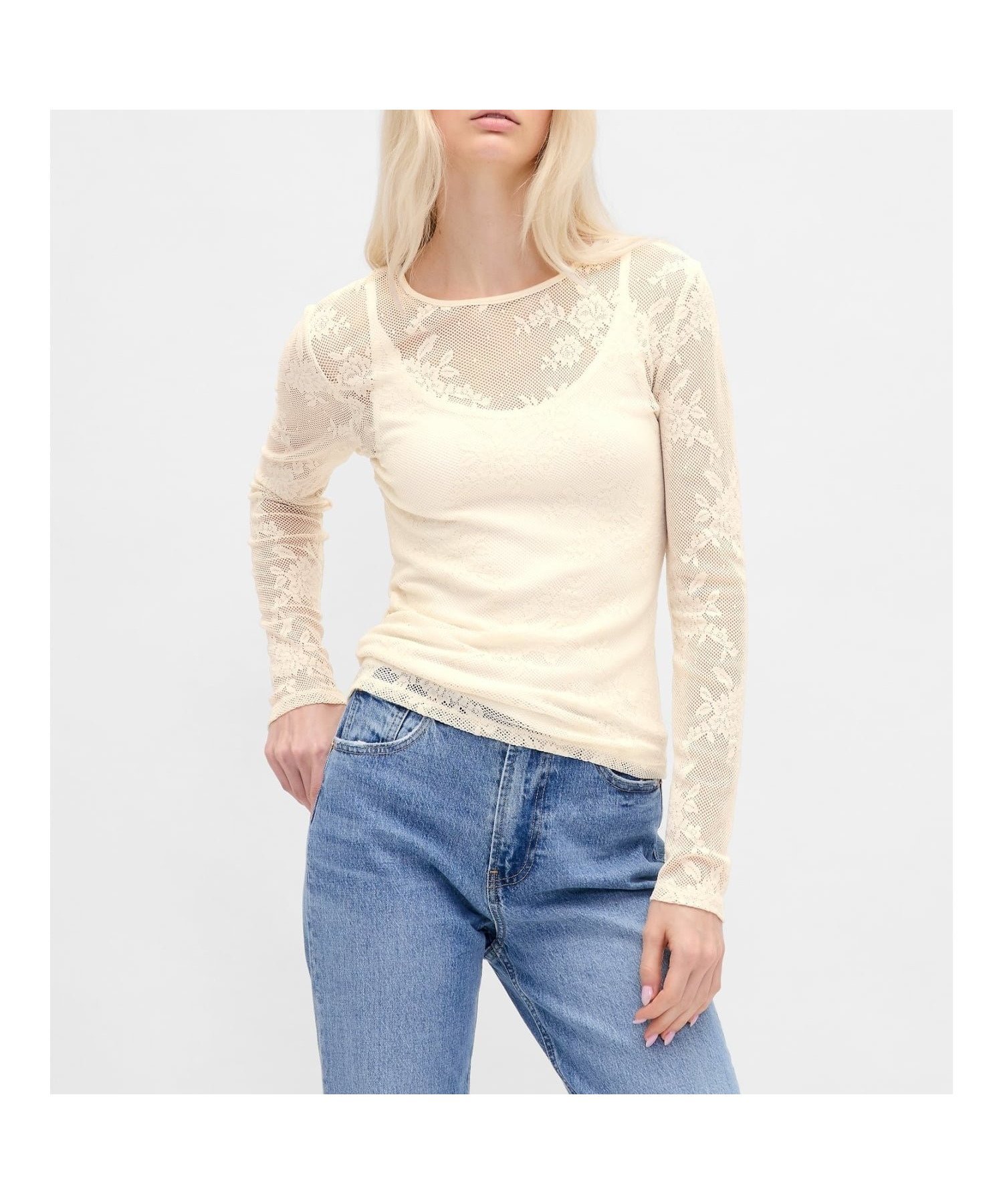 【ギャップ/GAP】のレース シアートップス インテリア・キッズ・メンズ・レディースファッション・服の通販 founy(ファニー) 　ファッション　Fashion　レディースファッション　Fashion for Women　トップス・カットソー　Cut & Sew Tops　ショート　Short, Short Length　ストレッチ　Stretch, Stretchy Fabric　フィット　Fit, Slim Fit　レース　Lace, Lace Fabric　長袖　Long Sleeve, Full Sleeve　CHINO|ID: prp329100004683668 ipo3291000000033824297