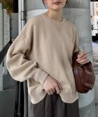 【チャオパニックティピー/CIAOPANIC TYPY】の【綿100%で洗える】《16色展開》スウェットライクボリュームスリーブニット ベージュ|ID: prp329100004683676 ipo3291000000034212369