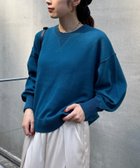 【チャオパニックティピー/CIAOPANIC TYPY】の【綿100%で洗える】《16色展開》スウェットライクボリュームスリーブニット ブルーその他1|ID: prp329100004683676 ipo3291000000034212382