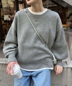 【チャオパニックティピー/CIAOPANIC TYPY】の【綿100%で洗える】《16色展開》スウェットライクボリュームスリーブニット グレー|ID: prp329100004683676 ipo3291000000034292950