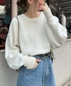 【チャオパニックティピー/CIAOPANIC TYPY】の【綿100%で洗える】《16色展開》スウェットライクボリュームスリーブニット 人気、トレンドファッション・服の通販 founy(ファニー) ファッション Fashion レディースファッション Fashion for Women トップス・カットソー Cut & Sew Tops ニット Knit Tops & Sweaters レディースパーカー・カジュアルフーディー Casual Hoodies & Sweatshirts スウェット・クルーネックトップス Sweatshirts & Crewnecks / Relaxed Fit Sweat Tops ボリューム袖・フリルスリーブブラウス Voluminous & Ruffle Sleeves / Puffy Sleeve Tops 洗える Machine Washable シンプル Simple, Minimal スウェット / スエット Sweatshirt, Sweatwear タイトスカート Pencil Skirt, Tight Skirt デニム Denim, Jeans Material 定番 Standard, Basic Item ベビー Baby, Babywear ボトム Bottoms, Lower Wear リラックス Relax, Relaxed Fit ロング Long, Long-Length ワイド Wide, Wide Fit プチプライス・低価格 Affordable / Budget Price おすすめ Recommended / Our Picks thumbnail ホワイト|ID: prp329100004683676 ipo3291000000036070945