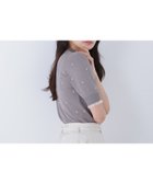 【ナチュラル ビューティー ベーシック/NATURAL BEAUTY BASIC】のドット刺繍ハーフスリーブニット 人気、トレンドファッション・服の通販 founy(ファニー) ファッション Fashion レディースファッション Fashion for Women トップス・カットソー Cut & Sew Tops ニット Knit Tops & Sweaters コンパクト Compact, Small Size ドット Polka Dot, Dot Pattern バランス Balance, Style Balance フリル Frill, Ruffle thumbnail グレーベース2|ID: prp329100004683747 ipo3291000000033824835