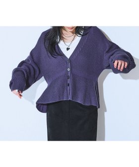 【ジーナシス/JEANASiS】の7GアゼペプラムVカーディガン 人気、トレンドファッション・服の通販 founy(ファニー) ファッション Fashion レディースファッション Fashion for Women トップス・カットソー Cut & Sew Tops カーディガン・羽織り Layered Style Cardigans アクセサリー Fashion Accessories アクリル Acrylic Material インナー Innerwear 畦 Ribbed Knit カーディガン Cardigan, Knitwear キャミソール Camisole, Spaghetti Strap Top タンク Tank Top, Sleeveless Top デニム Denim, Jeans Material ペプラム Peplum, Flared Hem 羽織 Haori, Light Jacket A/W・秋冬 Autumn/Winter おすすめ Recommended / Our Picks |ID:prp329100004683782