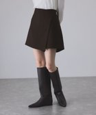 【アダム エ ロペ/ADAM ET ROPE'】のラップベルトショートパンツ ダークブラウン(20)|ID: prp329100004683809 ipo3291000000033825154