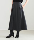 【デミルクス ビームス/Demi-Luxe BEAMS】のアシンメトリー プリーツスカート CHARCOAL.GREY|ID: prp329100004683897 ipo3291000000033825593