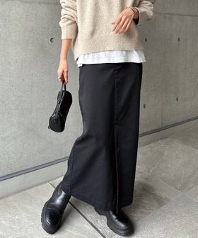 【アンドミー/andme】の前スリット チノ ロング タイト スカート 人気、トレンドファッション・服の通販 founy(ファニー) ファッション Fashion レディースファッション Fashion for Women スカート Skirts スリット Slit, Slit Detail フィット Fit, Slim Fit フロント Front, Front Design ロング Long, Long-Length 楽ちん Easy Fit, Comfortable おすすめ Recommended / Our Picks |ID:prp329100004683911