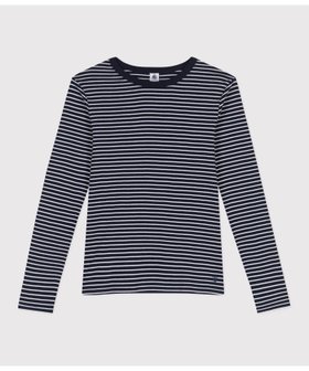 【プチバトー/PETIT BATEAU】のミニマリニエール長袖Tシャツ 人気、トレンドファッション・服の通販 founy(ファニー) ファッション Fashion レディースファッション Fashion for Women トップス・カットソー Cut & Sew Tops シャツ・ブラウス・オフィスカジュアル Elegant Blouses & Button-Ups ロングTシャツ・Tシャツ Longline T-Shirts & Tees プリント Print, Printed Pattern 人気 Popular, Best Seller 長袖 Long Sleeve, Full Sleeve |ID:prp329100004683917