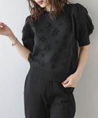 【ラジュール/Lajour】のパフスリーブサマーニット 人気、トレンドファッション・服の通販 founy(ファニー) ファッション Fashion レディースファッション Fashion for Women トップス・カットソー Cut & Sew Tops ニット Knit Tops & Sweaters サマー Summer, Summer Style スリーブ Sleeve, Long Sleeve / Short Sleeve 夏 Summer thumbnail ブラック|ID: prp329100004683947 ipo3291000000033825858