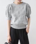【ラジュール/Lajour】のパフスリーブサマーニット 人気、トレンドファッション・服の通販 founy(ファニー) ファッション Fashion レディースファッション Fashion for Women トップス・カットソー Cut & Sew Tops ニット Knit Tops & Sweaters サマー Summer, Summer Style スリーブ Sleeve, Long Sleeve / Short Sleeve 夏 Summer thumbnail グレー|ID: prp329100004683947 ipo3291000000033825862