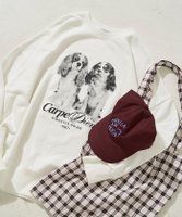 【フリークスストア/FREAK'S STORE】のツインズ ドッグ プリント スウェット【限定展開】 25AW 人気、トレンドファッション・服の通販 founy(ファニー) ファッション Fashion レディースファッション Fashion for Women トップス・カットソー Cut & Sew Tops レディースパーカー・カジュアルフーディー Casual Hoodies & Sweatshirts スウェット・クルーネックトップス Sweatshirts & Crewnecks / Relaxed Fit Sweat Tops 2025年 2025 2025-2026秋冬・A/W Autumn/Winter 2025–26 AW25–26 冬 Winter / This Winter おすすめ Recommended / Our Picks インナー Innerwear スウェット / スエット Sweatshirt, Sweatwear スラックス Slacks, Dress Pants デニム Denim, Jeans Material バランス Balance, Style Balance プリント Print, Printed Pattern ロング Long, Long-Length A/W・秋冬 Autumn/Winter |ID:prp329100004683957