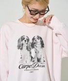 【フリークスストア/FREAK'S STORE】のツインズ ドッグ プリント スウェット【限定展開】 25AW 人気、トレンドファッション・服の通販 founy(ファニー) ファッション Fashion レディースファッション Fashion for Women トップス・カットソー Cut & Sew Tops レディースパーカー・カジュアルフーディー Casual Hoodies & Sweatshirts スウェット・クルーネックトップス Sweatshirts & Crewnecks / Relaxed Fit Sweat Tops 2025年 2025 2025-2026秋冬・A/W Autumn/Winter 2025–26 AW25–26 冬 Winter / This Winter おすすめ Recommended / Our Picks インナー Innerwear スウェット / スエット Sweatshirt, Sweatwear スラックス Slacks, Dress Pants デニム Denim, Jeans Material バランス Balance, Style Balance プリント Print, Printed Pattern ロング Long, Long-Length A/W・秋冬 Autumn/Winter thumbnail ピンク|ID: prp329100004683957 ipo3291000000033825898