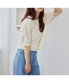【ミスティ ウーマン/mysty woman】のメタルボタンパフスリーブカーディガン 人気、トレンドファッション・服の通販 founy(ファニー) ファッション Fashion レディースファッション Fashion for Women トップス・カットソー Cut & Sew Tops カーディガン・羽織り Layered Style Cardigans カーディガン Cardigan, Knitwear クロップド Cropped, Short Length スリーブ Sleeve, Long Sleeve / Short Sleeve デニム Denim, Jeans Material トレンド Trend, Trending Now フェミニン Feminine, Girly フロント Front, Front Design メタル Metal, Metal Parts thumbnail オフ|ID: prp329100004683973 ipo3291000000033825997