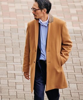 【シップス/SHIPS / MEN】のSHIPS スーパー120 S メルトン チェスター コート 24FW 人気、トレンドファッション・服の通販 founy(ファニー) ファッション Fashion メンズファッション Fashion for Men クラシック Classic, Timeless Style ストレッチ Stretch, Stretchy Fabric チェスター Chester, Chester Coat チェスターコート Chester Coat, Long Coat 定番 Standard, Basic Item ポケット Pocket, Pocket Detail メルトン Melton, Heavy Wool モダン Modern, Contemporary エレガント 上品 Elegant |ID:prp329100004684049