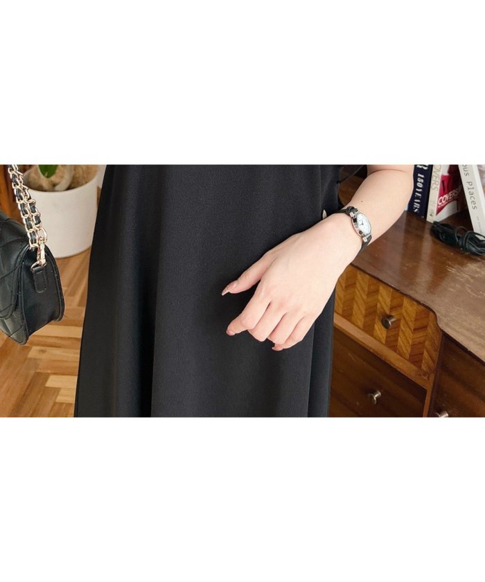 【モーメントプラス/moment+ / MEN】のフリルキャミワンピース インテリア・キッズ・メンズ・レディースファッション・服の通販 founy(ファニー) https://founy.com/ ファッション Fashion メンズファッション Fashion for Men カットソー Cut and Sewn Top キャミソール Camisole, Spaghetti Strap Top キャミワンピース Cami Dress, Slip Dress ショルダー Shoulder, Shoulder Strap ジョーゼット Georgette, Semi-Sheer Fabric ストレッチ Stretch, Stretchy Fabric トレンド Trend, Trending Now フリル Frill, Ruffle ポケット Pocket, Pocket Detail リボン Ribbon, Bow ロング Long, Long-Length エレガント 上品 Elegant |ID: prp329100004684060 ipo3291000000033862190