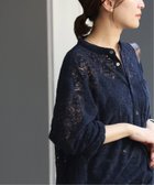 【ジャーナルスタンダード/JOURNAL STANDARD】の《追加2》スタンドカラーレースブラウス 人気、トレンドファッション・服の通販 founy(ファニー) ファッション Fashion レディースファッション Fashion for Women トップス・カットソー Cut & Sew Tops シャツ・ブラウス・オフィスカジュアル Elegant Blouses & Button-Ups 2025年 2025 2025-2026秋冬・A/W Autumn/Winter 2025–26 AW25–26 thumbnail ネイビー|ID: prp329100004684064 ipo3291000000033826477