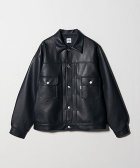 【ビューティ&ユース ユナイテッドアローズ/BEAUTY&YOUTH / UNITED ARROWS】のCGS. レザーライク Gジャケット 人気、トレンドファッション・服の通販 founy(ファニー) ファッション Fashion レディースファッション Fashion for Women アウター Coat / Outerwear Collection レディースジャケット・軽アウター Jackets なめらか Smooth, Silky Texture ジャケット Jacket, Outerwear デニム Denim, Jeans Material エレガント 上品 Elegant 定番 Standard, Basic Item |ID:prp329100004684076