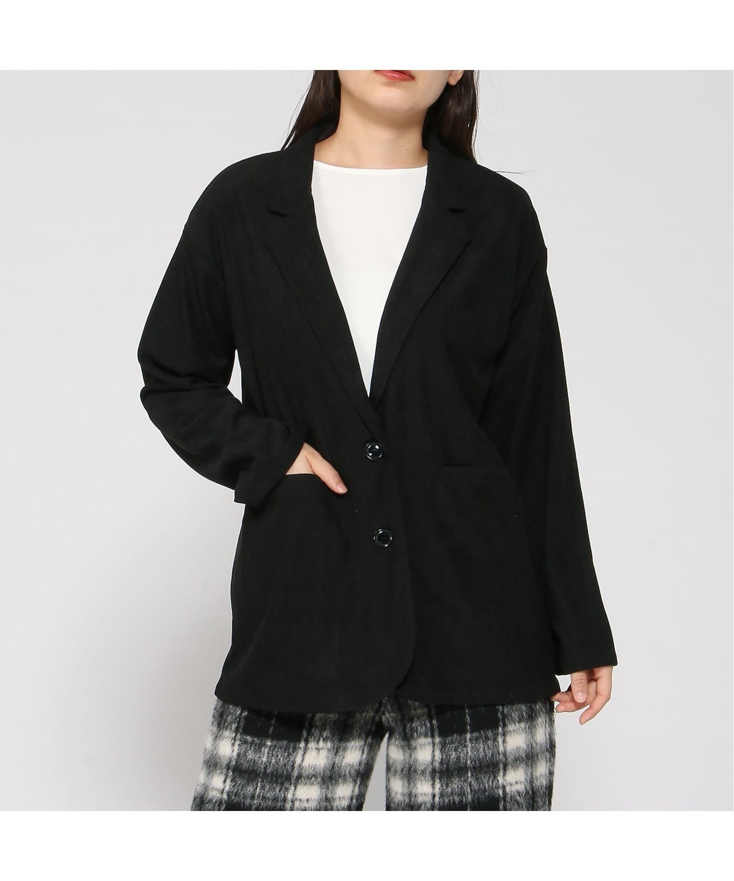 【インタープラネット/INTERPLANET】のコーデュロイテーラードジャケット 人気、トレンドファッション・服の通販 founy(ファニー) 　ファッション　Fashion　レディースファッション　Fashion for Women　アウター　Coat / Outerwear Collection　レディースジャケット・軽アウター　Jackets　テーラードジャケット / 通勤・きれいめスタイル　Tailored Jackets & Blazers　 other-1|ID: prp329100004684084 ipo3291000000033826559